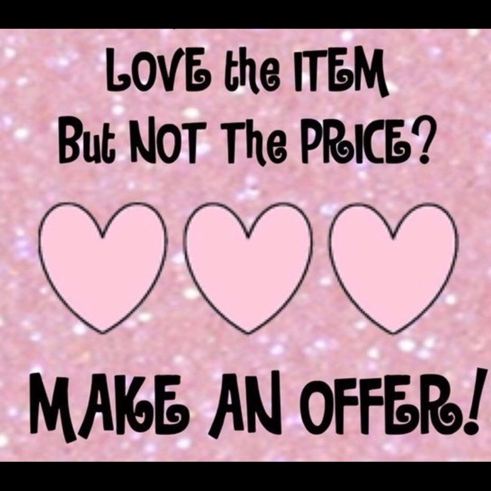 MAKE AN OFFER!❤️